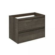 Ambra 80 SA Vanity Base Unit in Samara Ash