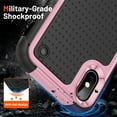 thumbnail image 4 of JTCASES for iPhone XR Case, Hybird PC TPU Anti-slip, Shockproof  Bumper, Military Drop Resistant, Rugged Heacy Duty Full Body Protective Shell for iPhone XR, Slim Fit for Girls Men, Pink, 4 of 9