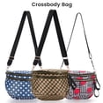 thumbnail image 5 of WANDF Bum Bags for Women,Fanny Pack Crossbody Bags,Trendy Crescent Shoulder Bags for Ladies,Sling Bag Half Moon Purse Belt Bag with Adjustable Strap(Brown Grid), 5 of 7
