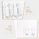 thumbnail image 4 of unbranded 50Ud Adhesivos Transparentes Para Colgar Luces De En Pared Sin Daño Para, 4 of 8