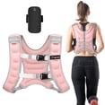 thumbnail image 1 of Chaleco lastrado Fragraim 7 kg con franja reflectante rosa, 1 of 7