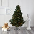 thumbnail image 5 of Nearly Natural Northern Rocky Spruce Artificial Christmas Tree with 300 Clear Lights, 5 of 7