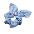 thumbnail image 2 of Bandeau Élastique pour Femmes Bleu avec Attache Queue de Cheval, 2 of 2