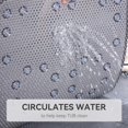 thumbnail image 5 of Tub Non Slip Mat Soft Foam Bath Mat For Jacuzzi Or Shower Nonslip Bathtub Mat With Drain Holes & Suction Cups For Smooth Surface Bathtub Non Slip Mat For Daily Bathing (Gray, 36''X17''), 5 of 17