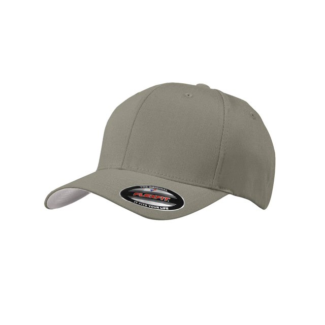 Top Headwear Flex Fit Baseball Cap - Grey - Large/X-Large