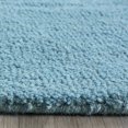 thumbnail image 3 of Safavieh Himalaya 8' Round Hand Loomed Wool Pile Rug in Turquoise, 3 of 3