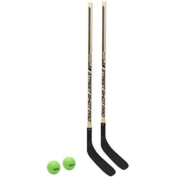 GoSports Hockey Street Sticks - Premium Wooden Hockey Sticks for Street ...