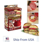 Stufz Stuffed Burger Press Hamburger Patty Maker BBQ Grill As Seen On TV NEW