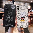 thumbnail image 3 of Listo Stock iPhone 13 12 11 Pro Max X XR XS Max SE2020 8 7 6 6s Plus Case Anime Kaws Silicone Soft Protective Cover, 3 of 4