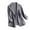Grey, variant on Wiyuqeen Cotton Linen Blazer for Women Dressy Casual 3/4 Sleeve Suit Jackets Soft Trendy Open Front Office Coats Lightweight Linen Jackets with Pockets