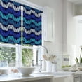 thumbnail image 2 of LALILO Kitchen Curtains and Valances Set of 3 36" Ethnic Window Treatment Tiers for Window Decor, 2 of 5