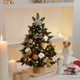 thumbnail image 5 of 45CM Christmas Tree for Tabletop Decoration, Mini Artificial Christmas Tree with Hanging Ornaments and Presents for New Year Holiday Home Decorations, 5 of 6