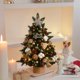 thumbnail image 5 of Mini Árbol de Navidad Diy de 45 Cm | Adorno de Mesa o Ventana | Multicolor Pvc+Pe | Luces de Cadena Preinstaladas | Base de Madera Estable | 1 Unidad | 45 X 20 X 20 Cm | 0,6 Kg, 5 of 6