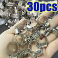thumbnail image 2 of Adjustable Stainless Steel Screw Band Hose Clamps Car Fuel Tube Pipe Clamp Worm Gear Plier Tools Faucet Water Pipes Fasteners, 2 of 6