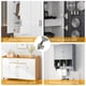 thumbnail image 4 of 20 Piezas Bisagras Hidráulicas para Puerta de Gabinete Amortiguador Amortiguador Suave y Silencioso para Todos los Muebles de Armario de Cocina, 4 of 5