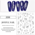 thumbnail image 4 of 12 piezas de pegatinas de mariposa para decoración de uñas, diseños de mariposas para uñas, hojas de pegatinas adhesivas para decoración de uñas, pegatinas de mariposa para decoración de uñas, 4 of 8