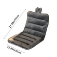 thumbnail image 4 of Tarmeek Oversized Seat Cushion, 13.8x27.5 Inch Recliner Cushion Extra Thick and Plush Pad, Comfort Upgrade for Indoor Outdoor Furniture Rocking Chair, Wicker Furniture and Daybed, 4 of 7