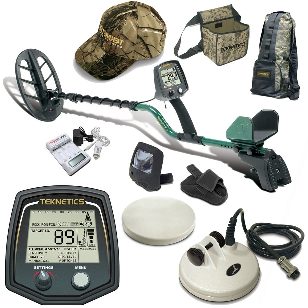 Teknetics T2 Classic Metal Detector with 11" DD Search Coil and ...