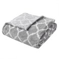 thumbnail image 2 of Madison Park Oversized Ogee Throw, 60 by 70", Grey, 2 of 4