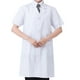 thumbnail image 1 of Toystoory Bata de laboratorio con botones hacia abajo, Unisex, de manga corta, para escuela, fábrica, ropa de trabajo, pasantía, esteticista Kits de decoración para fiestas Manga corta 3XL, 1 of 6