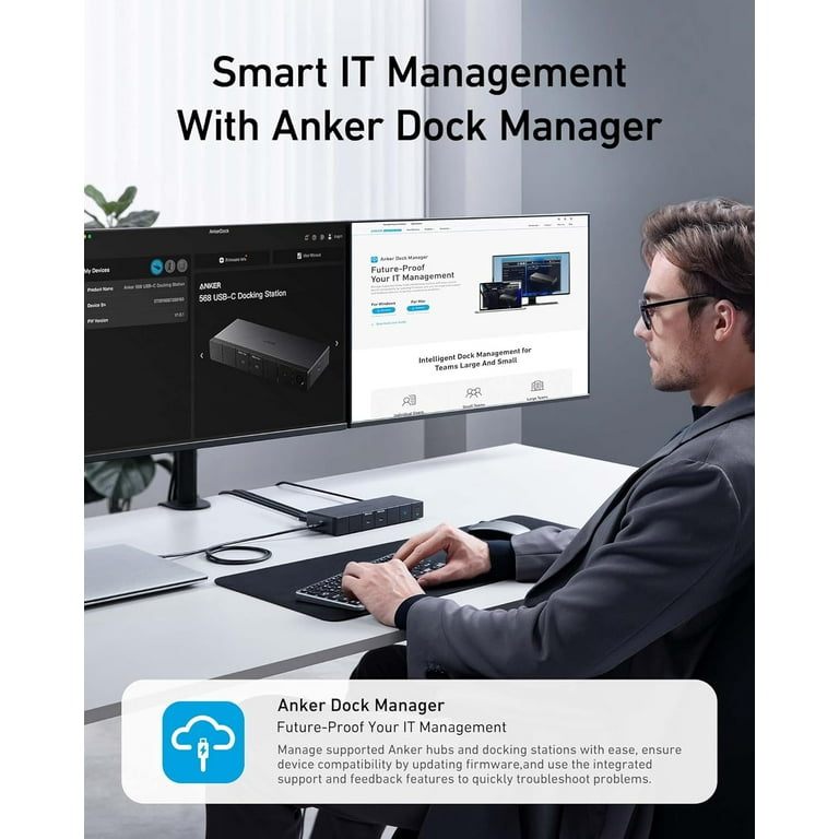 Anker 568 USB-C Docking Station (11-in-1, USB4), Up to 100W