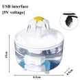 thumbnail image 4 of Dispensador de agua para mascotas con filtro de circulación automático, dispensador de agua para gatos, alimentador de agua inteligente para mascotas, agua corriente para gatitos., 4 of 5