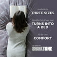 thumbnail image 6 of CordaRoy's Corduroy Convertible Bean Bag Chair, King Classic, Khaki, 6 of 14