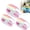 Multicolor 3Pcs, variant on Fountwell Clip On Drink Holder Hanging Cup Holder Clamp for Beach Chair Desk Table Pool