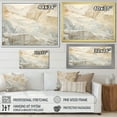 thumbnail image 4 of Designart "Harmonious Geige Glacier In Minimalism I" Abstract Shapes Wall Decor, 4 of 7