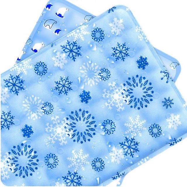 KAIYANG Esterilla de hielo refrescante con gel de hielo suave sin agua para verano, esterilla enfriadora para estudiantes en la oficina del automóvil