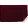 Canopy Plush Rich Plum Bath Rug, 1 Each