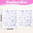 thumbnail image 2 of 2 Sheet Bubble Stickers Colorful Bubble Wall Decal Stickers Bathroom Sticker Bubble Decal Bubble Ocean Background for Bathroom Bedroom Living Room Party Decorations,Topboutique, 2 of 8
