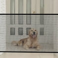 thumbnail image 6 of XIBUFE 2026 New Gate for Dogs Folding Mesh Gate Indoor and Outdoor for Doorways,Hallways,Stairs,Pets,Small Dogs,Puppies, 6 of 7