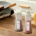 thumbnail image 5 of CuiLiyq 1 Pcs Condiment Squeeze Bottle, Ketchup Salad Honey Mustard Dressing Plastic Sauce Bottle (White), 5 of 6