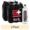 (2 pack) Essentia Bottled Water 1 Liter, Ionized Alkaline Water, 6 Pack