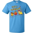 thumbnail image 3 of Inktastic Happy Thanksgiving Turkey Train with Food T-Shirt, 3 of 5