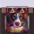 thumbnail image 4 of 3 Pieces Duvet Cover Set Nederlandse Kooikerhondje Dog 3D Print Bedding 1 Duvet Cover 2 Pillowcases Natural Animals Comforter Sets Soft Breathable for Boys Girls Children 2Riuvg, 4 of 6