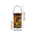 thumbnail image 3 of Colorful Solar Lanterns Outdoor Waterproof, Garden Decor Gifts for Women Mom - LED Colorful Sunflower Solar Powered Lights Metal Hanging Lantern for Outside Garden Patio Yard Lawn Porch Decor, 3 of 6