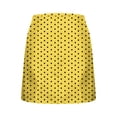 thumbnail image 6 of asdoklhq Women's Plaid Mini Skirts Trendy Fashion Women's Casual Printed Zipper Versatile and Comfortable Spring and Summer Skirt Yellow L, 6 of 6