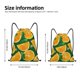 thumbnail image 2 of Fotbe Orange Bolsa Mochila con Cordón Estampada, Bolsa de Gimnasio Deportiva, Bolsa Cinch, Bolsa con Cordón para Hombres y Mujeres-Small, 2 of 6
