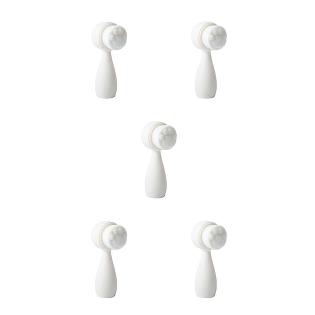 Vogacara Cepillos de limpieza facial manual Cuidado de la piel Espinilla Poros Exfoliante Regalos Salón profesional Viaje Blanco Tipo 3 Type2 NO2 Vogacara CBP273397