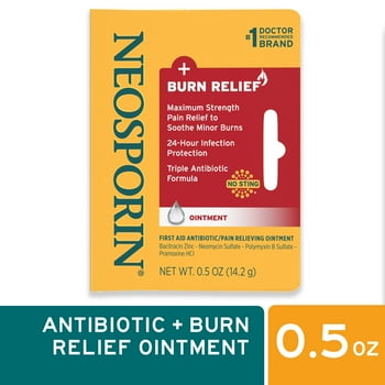 Neosporin Burn  & First-Aid Antibiotic Ointment,.5 oz