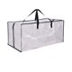 thumbnail image 1 of Xinwennn - Bolsas de mudanza transparentes extra grandes y resistentes con correas de mochila, asas y cremalleras resistentes, bolsa transparente para guardar abrigos de invierno, 1 of 5