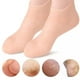 thumbnail image 5 of Guardurnaity Herramienta exfoliante para el cuidado de los pies para pedicura de spa. Calcetines de silicona. Calcetines hidratantes. Calcetines Protección de la piel rosa 2 pares, 5 of 6