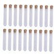 thumbnail image 2 of TISHITA 20 Pieces Test Tubes with Cork Stoppers Organizer for Scientific Experiments 12mmx100mm, 2 of 7