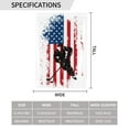 thumbnail image 3 of Ice Hockey Usa Flag Garden Flag 12.5"X18" Outdoor Indoor Garden Decor Porch Banner Sign With Grommets Uv Fade Resistant, 3 of 8