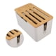 thumbnail image 1 of Caja de almacenamiento de enrutador organizador de enrutador WiFi estable de plástico de bambú para dormitorio ANGGREK Otros, 1 of 8