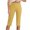 Yellow, variant on JJHGVB Capri Pants for Women Petite Capris for Women Petite Length Hiking Pants Pants For Women High Waisted Crop Work Pants Summer Casual Slacks Yoga Dress Pant Yoga Pants Summer Pants Beige L