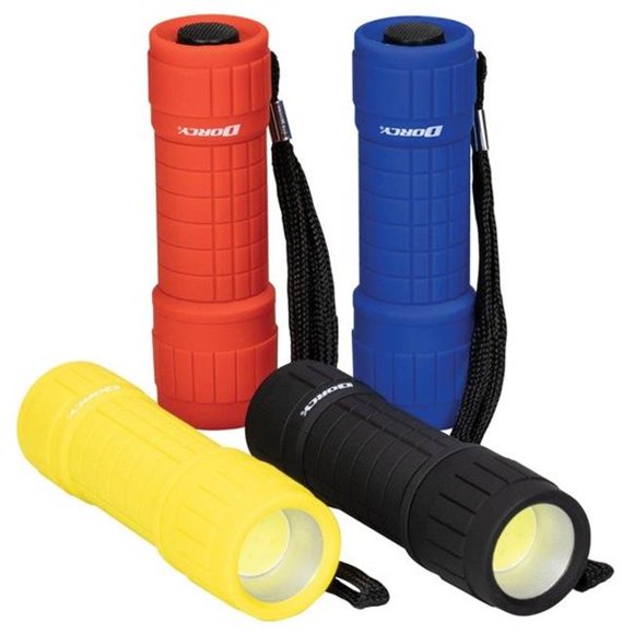 Dorcy 41-6529 100-Lumen Heavy Duty Flashlight - Pack of 4