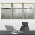 thumbnail image 2 of wall26 Framed Canvas Print Wall Art Set Minimal Gray Paint Stroke Landscape Abstract Shapes Illustrations Modern Art Decorative Multicolor Chic for Living Room, Bedroom, Office - 16"x24"x3, 2 of 5